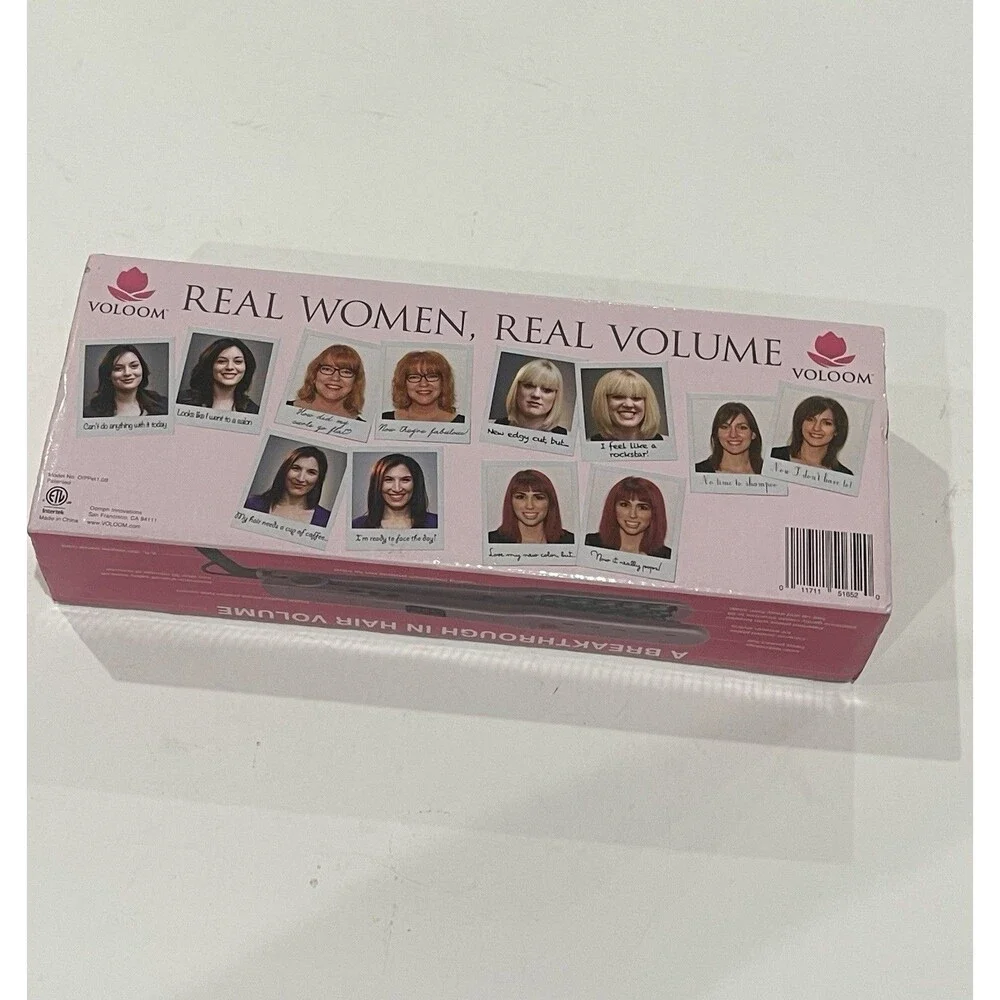 VOLOOM OIPW15 Volumizing Hair Iron - Pink